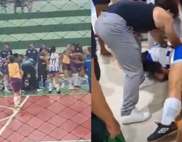 Final de futsal é suspensa no Amapá até Justiça julgar pancadaria entre jogadoras