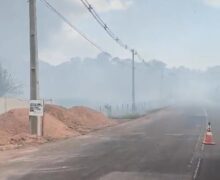 Incêndio paralisa tráfego na AP-440 entre Macapá e Mazagão