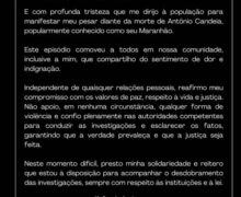 “Que a justiça seja feita”, diz prefeita após morte supostamente encomendada pelo marido