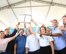 Ministro assina ordem de serviço e obras da BR-156 são retomadas