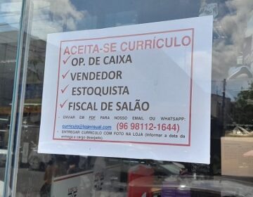 Lojas no Centro de Macapá estão à procura de trabalhadores