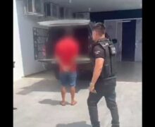 Condenado por estuprar a filha dos 7 aos 12 anos, homem tenta fugir, mas é preso após pular muros e quintais