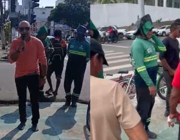 “Prefeito usou dinheiro pra aparelhagem e vai deixar trabalhadores a passar fome no Natal”, diz manifestante