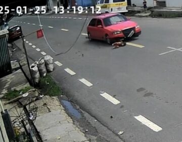 Motorista sem CNH que atropelou criança de 2 anos diz que fugiu por medo de populares