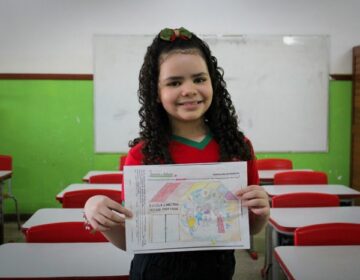 “Fiz o mundo dentro da escola”: macapaense de 9 anos vence concurso nacional de desenho