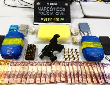 Casal preso com arma era responsável pela distribuição de drogas em Santana, diz polícia