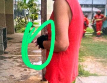 Foto na cadeia revela perda de peso de Dawson Rocha