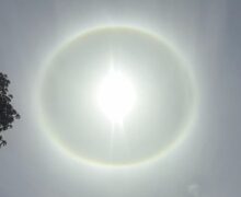 Círculo ‘aparece’ ao redor do sol e intriga amapaenses; saiba o que é este fenômeno