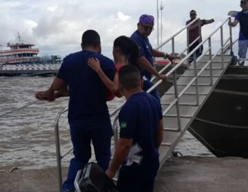 Após queda de açaizeiro, menina recebe alta e volta ao interior do Pará com ajuda do HE