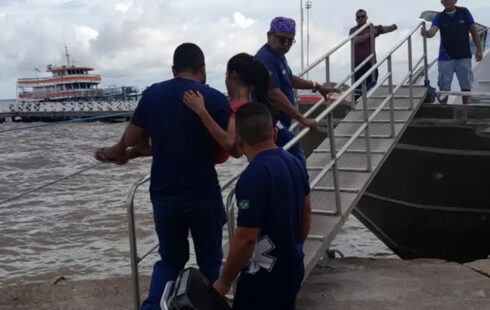 Após queda de açaizeiro, menina recebe alta e volta ao interior do Pará com ajuda do HE