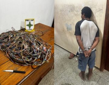 Ladrão corta cabos e deixa centenas de clientes sem internet em Macapá