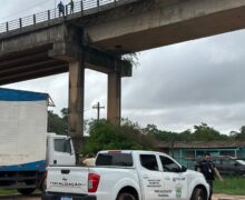 Após boato sobre risco de desabamento, engenheiros avaliam Ponte do Matapi