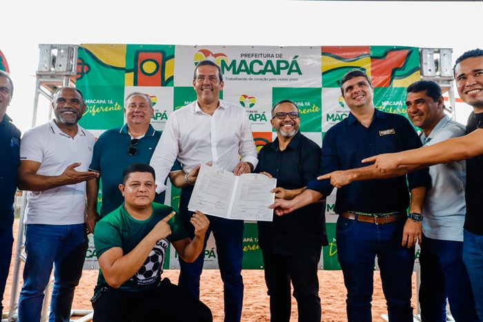 Presidente da Câmara desafia prefeito de Macapá para pelada em anúncio de arena