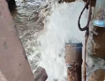 Vazamento em adutora deixa moradores do Igarapé da Fortaleza sem água