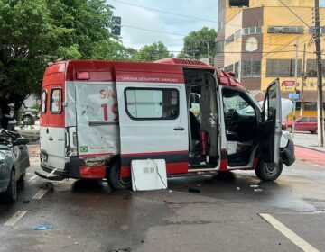 Enfermeira do Samu deixa UTI após acidente com ambulância em Macapá