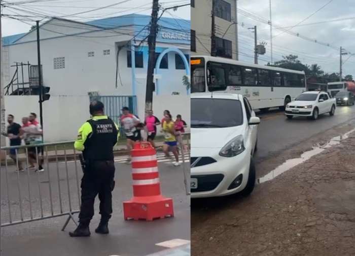 Com rodovia bloqueada para corrida de rua, trabalhadores não conseguem chegar ao emprego