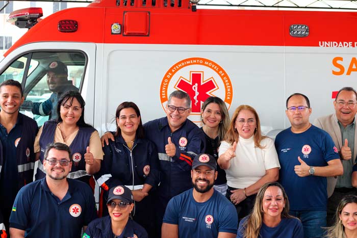 Ambulância de suporte avançado é entregue no Samu da zona norte