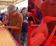 Cidade dá exemplo de como repartir o bolo de aniversário sem ‘desespero’ e ‘humilhação’