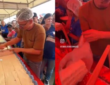 Cidade dá exemplo de como repartir o bolo de aniversário sem ‘desespero’ e ‘humilhação’