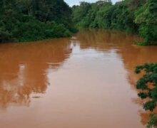 Barragem de garimpo rompe e deixa rio quase ‘vermelho’ no interior do Amapá