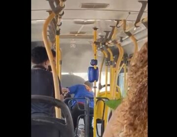 Ônibus tem princípio de incêndio com passageiros dentro