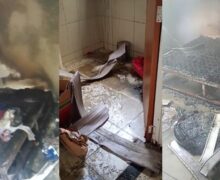 Após incêndio, família que perdeu tudo precisa de doações para recomeçar