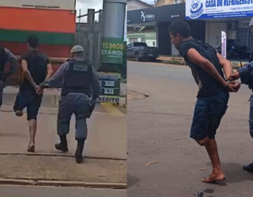 Ladrão de uma perna só é preso após tentar assaltar estudante e ser atropelado