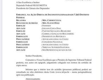 Câmara e TSE são notificados sobre cassação de deputados; quatro são do Amapá