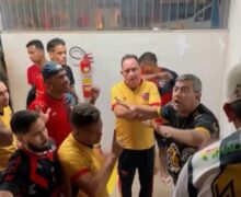 Após confusão e pancadaria, Trem e Santos voltarão a se enfrentar