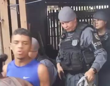 ‘Dono do beco’ xinga policiais após prisão de sobrinho por tráfico de drogas