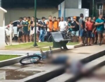 Após execução a tiros em praça, assassinos fogem de rabeta no sul do Amapá