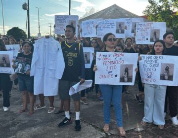 Ato marca pedido de justiça pela morte de estudante de medicina santanense