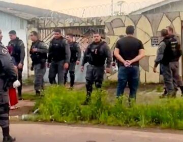 Patamo salva família encurralada por homem armado