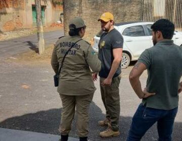 Equipe de socorro pensou que esposa de bombeiro estava morta