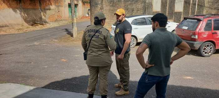 Equipe de socorro pensou que esposa de bombeiro estava morta