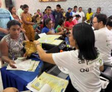 Famílias são atendidas com novos documentos pessoais após enchente em Tartarugal