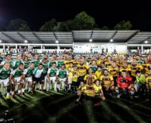 Na volta do Augustão, Cafu e Robgol dão a vitória ao Independente em jogo festivo