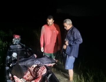 Polícia Ambiental intercepta carne de gado furtado no interior do Amapá; 2 são presos