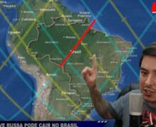 AP está na rota onde nave russa pode cair nos próximos dias, alerta especialista