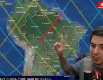 AP está na rota onde nave russa pode cair nos próximos dias, alerta especialista