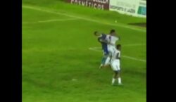 Na Série B do Amapazão, jogador leva soco e pontos no nariz