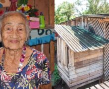 Aos 104 anos, ‘Tia Neném’ sonha com a reforma da casa, invadida por água da chuva