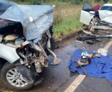 Grave acidente na BR-210 deixa seis feridos