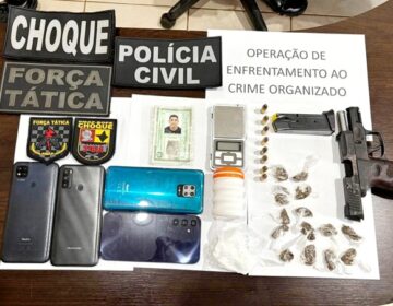 Faccionado morre durante operação de enfrentamento ao crime organizado