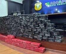 Carregamento de cocaína apreendido no AP está avaliado em R$ 170 milhões
