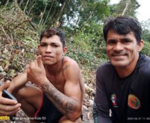 Perdido há 9 dias, extrativista segue barulho de rojões e encontra acampamento