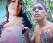 Trio é detido com arma após se exibir em rede social