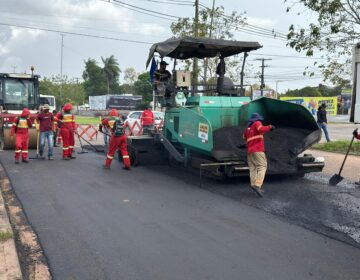 Rodovia JP recebe novo asfalto e deve ser concluída até o fim do ano, dizem secretários