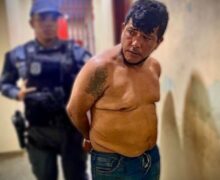 Pai é preso por agredir filho de 12 anos com terçado