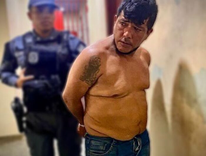 Pai é preso por agredir filho de 12 anos com terçado